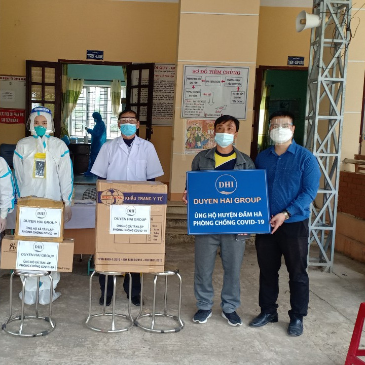 Ủng hộ huyện Đầm Hà